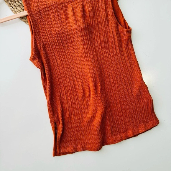 Anthropologie Montauk Textured Tank Top with Button-Down Size XS - Picture 4 of 8